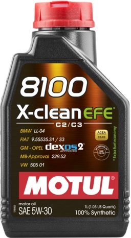 Motul 8100 X-Clean EFE 5W-30 1L